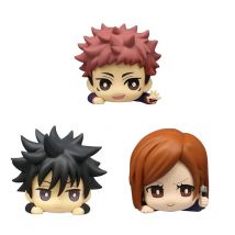 No box 2021 In stock! 100MM new arrival Japanese original anime figure Q version Itadori Yuji/Fushiguro Megumi lying