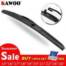 Spazzola tergicristallo per Auto gancio universale a U tipo 14 "16" 17 "18" 19 "20" 21 "22" 24 "26" parabrezza in gomma accessori per tergicristalli Auto ibridi