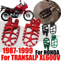 Moto poggiapiedi pedane pedane poggiapiedi parti del pedale per HONDA Transalp 600 XL600V XL600 XL