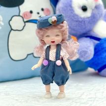 Neue 16 cm Puppe Komplettset 1/8 Bjd Prinzessin Puppe mit Kleidung Anzug Dress Up Spielzeug für Mädchen