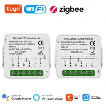 Tuya WiFi Zigbee Modulo interruttore tenda intelligente Collegare tende a rullo Otturatore Motore elettrico Funziona con Alexa Google Home Smart Life