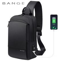 BANGE Mode Männer Reisen Wasserdicht Casual Männlichen Brust Sport Packs Messenger Schulter Tasche Jungen Laufen für iPad mini