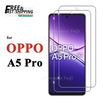 Proteggi schermo per OPPO A5 Pro 4G 5G Vetro temperato da 6,67 pollici HD Crystal Custodia antigraffio in alluminio alto 9H
