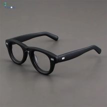 2025 Men Glasses Frame Fashion Thick Acetate Square Designer Brand Myopia Eyewear Handmade Optics Women Prescription Eyeglasses