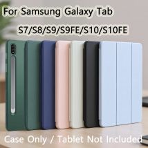 Für Samsung Galaxy Tab S7 S8 S9 S10 FE S9FE S10FE 10,9 11 T870 X700 X706 X710 X716 X510 X516 X520 X526 Magnetische Flip Smart Cover