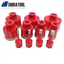 SHDIATOOL1pc / 2 Stück Bohrkernbohrer 6–75 mm Fliesenbohrer M14 Marmor Lochsäge Porzellan Bohrer Glockensäge Krone