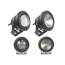 LED Underwater Light IP67 12V 10W Outdoor Fountain Light Flood Pool Spot Lamp Landscape Lamp Convex Lens/Flat Lens