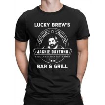 Men's Jackie Daytona Lucky Brew's Bar And Grill What We Do In The Shadows T Shirts Pure Cotton Tops Tee Shirt Plus Size T-Shirt