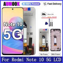 6.5'' Screen For Xiaomi Redmi Note 10 5G LCD Display Touch Screen Assembly For Redmi Note 10 5G M2103K19G, M2103K19C LCD Display