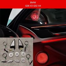 Umgebungs lampe Refit Center Lautsprecher abdeckung mit Umgebungs licht für BMW G02 X4 F49 X1 G08 X3 Front Armaturen brett Lift Hochtöner Horn Audio
