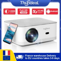 ThundeaL-miniproyector portátil TD92 Pro FHD, 1080P, Full HD, vídeo 4K, WiFi, Android, TD92Pro, cine en casa, película 3D