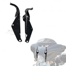 Motorrad Äußere Kopf Batwing Verkleidung Unterstützung Halterung Fit Für Harley Electra Glide FLHT & Street Glide FLHX 1996-2013