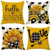 Sonnenblumen Kissen bezüge saisonale Blumen Outdoor Dekor Bauernhaus Dekor Kissen bezüge für zu Hause Schlafs ofa
