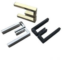 Glass door handle stainless steel wooden door handle shower bathroom accessories(SJ-3046)