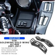 MTKRACING Verkleidungs-Winglets für Honda Goldwing Gold Wing GL 1800 2001–2017, Motorrad-Seitenspoiler, Windabweiser