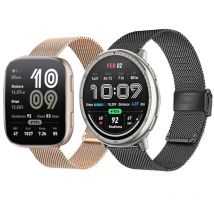20mm 22mm Uhrenarmbänder für Amazfit Active 2 Smartwatch Band Armband Armband für Amazfit Bip 6/Balance 2/GTR 4/Bip 5 Armband