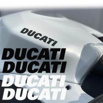 2PCS Motorcycle Stickers Decor Moto Body Fairing Helmet Fuel Tank Decal Accessories For Ducati Corse 796 795 821 Monster Diavel