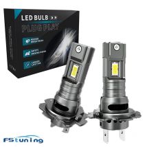 2 pezzi 60W 16000LM H7 lampadina per fari a LED CSP 3570 H7 LED Canbus bianco 6000K H7 luce a led per auto M2P