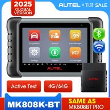 Autel MaxiCOM MK808K-BT MK808K BT Bluetooth OBD2 skaner taki sam jak MK808BT Pro pełny dwukierunkowy czytnik kodów narzędzia diagnostyczne