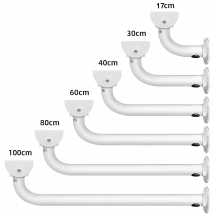 L Typ Aluminium Legierung Lange Arm Halterung Erweiterte Überwachung CCTV Kamera Wand Halterung Universal Bullet Kamera Halter Stehen