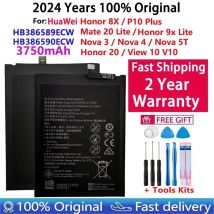HB originale al 100%. 386589 ECW Per Huawei P10 Plus Honor 8X Play View 10 Mate 20 Lite Nova 3 4 5T Honor 20 Batteria Batteria