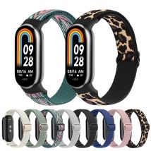 Cinturino in nylon elastico per Xiaomi Smart Band 10 9 8 cinturino di ricambio per Xiaomi Smart Band 9 8 accessorio braccialetto Correa