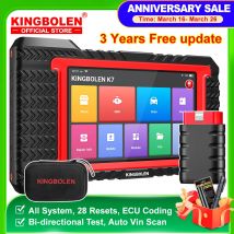 Ferramenta de diagnóstico do sistema KINGBOLEN K7 ALL Codificação ECU Teste ativo AF Reset 28