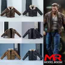 1/12 Scale Logan  Leather jacket Clothes Model Fit 6'' Romankey Ant Notaman NW Male Soldier Action Figure Body Dolls