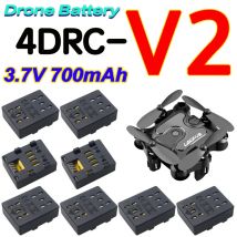 Original 4D-V2 RC Drone Battery 3.7V 700mAh Lipo Battery For 4DRC V2 Mini Four Helicopter Accessories Folding RC 3.7V Battery