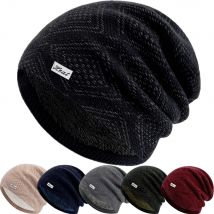 Heißer Verkauf Unisex Warme Winter Hut HEAT Mark Schädel Kappe Diamant Grid Design Beanie Hut Verdicken Winter Hüte Für Frauen Männer stricken Hut
