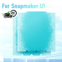 Bauplatte für Snapmaker U1 Federstahlblech 276 x 293 mm PLA PETG Kühlplatte für Snapmaker 3D-Druckerzubehör