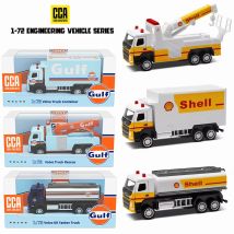 CCA 1:72 Road Rescue Benzinstationen Sammlung Racing Legierung Automodell Kinderspielzeugauto Casting Pullback-Funktion