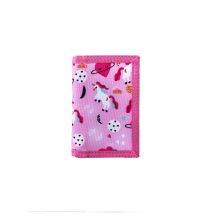 1 x dreifach faltbare Einhorn-Geldbörse für Mädchen, Geldbörse für kleine junge Mädchen, niedliche kleine Kleinkind-Geldbörse mit Umhängeband, Weihnachtsgeschenk