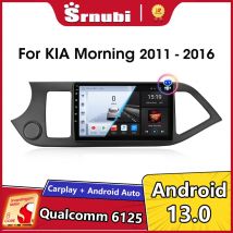 Android 13 Autoradio Carplay per KIA PICANTO Morning 2 2011 2012 2013 2014 2015 2016 Lettore multimediale Navigazione 2 Din DVD Testa