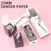 Carta abrasiva professionale sostituibile 25mm Disco per pedicure Piede Pelle morta Rimozione calli cuticola Raspa per piedi Strumenti di carta vetrata