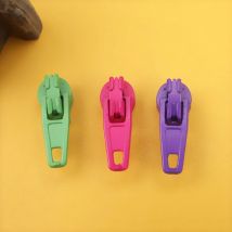 25 Farben Auto Lock Zipper Sliders für 3 #   Nylon Spule Reißverschluss DIY Reißverschluss Abzieher Köpfe zum Nähen Schneider Werkzeuge Nähzubehör