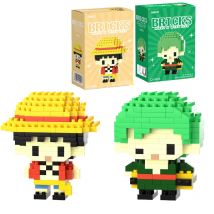 One Piaca Building Blocks Rufy Zoro Building Blocks Anime Action Figures Nami Usopp Toy Bambini Giocattoli Per I Bambini Regali Di Compleanno