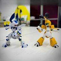 Bandai Gashapon Toys Medabots Series Super Movable Joint Anime Action Figure Assembled Model Birthday Friends Gift Toys