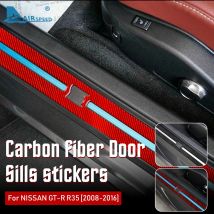 Echte weiche Kohle faser für Nissan GTR R35 2008 2009 2010 2011 2012 2013 2014 2015 2016 Autotür