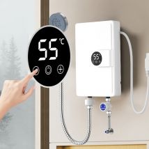 Smart Inverter Elektrischer Warmwasserbereiter Durchlauferhitzer Schnelle Heizung Dusche Durchlauferhitzer mit sofortiger Heizung LED-Touch-Steuerung