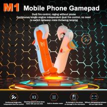 Trigger pulsante da gioco per riprese mobili M1 con vibrazione per joystick controller di gioco PUBG per accessorio da gioco Gamepad Android IOS
