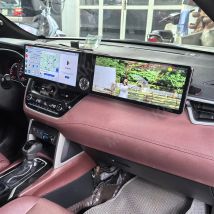 24.6" Car Radio Carplay For Toyota Corolla Cross 2017-2024 Android Auto Stereo Multimedia GPS Navigation Head Unit Dual Screen