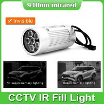 70M 940nm IR Infrarot Luminator Unsichtbare infrarot lampe Nachtsicht CCTV Füllen Licht Für CCTV Kamera 20-30-45-60-90 grad