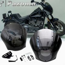 Club Style Moto Quarto Cupolino Carena Per Harley Softail Low Rider S FXLRS Forcella Montaggio Faro Copertura 2020 2021 2022