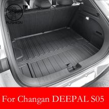 Alfombrilla para maletero de coche, alfombrilla impermeable para maletero trasero de coche Changan Deepal S05 2025 2026 TPE, revestimiento para suelo, alfombra protectora Interior