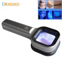 Woods Lamp Hautanalysator Haut UV Vergrößerung Hautprüfung Heimgebrauch Gesichtstest Holz Licht Gesichtsanalyse Erkennung Schönheitspflege