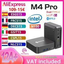 SOYO-Mini PC M4 PRO, Intel Alder Lake N150, Windows 11 Pro, 16GB, DDR4, 512GB, PCIe, M.2, SSD, WiFi, 6, BT5.2, ordenador de escritorio