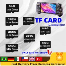 Per ANBERNIC RG557 Gioco portatile portatile Scheda TF Scheda di memoria Popolare Classico Gioco retrò Videogioco PS2 PSP 3DS Android 14