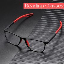Okulary do czytania blokujące niebieskie światło Ultralight TR90 sportowe okulary do