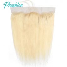 Phashion Blonde 13x6 13x4 Ear To Ear Lace Frontal Only 26 28 Inch 613 Straight 4x4 5x5 Transparent Closure Pre Plucked Remy Hair